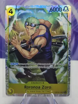 Roronoa Zoro OP15-113 SR Adventure on Kami's Island One Piece TCG EN NM - Image 1