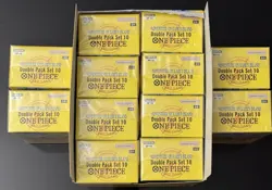 x12 ONE PIECE OP-15 DOUBLE PACK SET 10 ENGLISH (Sealed) - Image 2