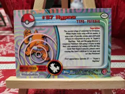 Topps Pokemon #97 Hypno - TV Animation Edition Card, 1999, NM - Image 2