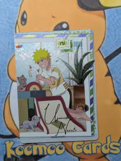 Naruto Uzumaki NRZ06-PU-006L4 Naruto Kayou Trading Card NM - Image 1