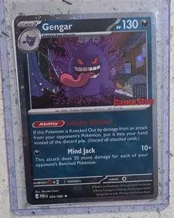 Pokemon Gengar GameStop Promo 050/088 Holo Promo Card Pokemon TCG English - Image 1