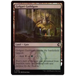 x4 Golgari Guildgate CLU MTG M/NM Playset Common Multi-color Dual Land Gate TCG - Image 1