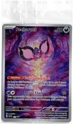 Pecharunt - (SEALED) - Holo SV: Scarlet & Violet Promo Cards 129 - NM Condition - Image 1