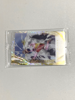 Luffy and Garp - OP2-16 R - One Piece Itajaga Wafer Card Sealed Japanese - Image 1