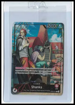 Shanks SEALED (2025 PSA Magazine Promo) OP09-001 One Piece Promo Card Foil - Image 1
