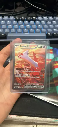 Pokemon Latias ex Special Illustration Rare Foil Psychic Basic Card 239/191 - Image 1