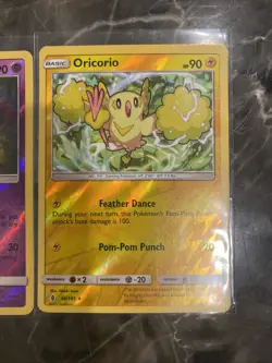 Pokemon TCG Oricorio Holo Cards Near Mint Rare - Image 2