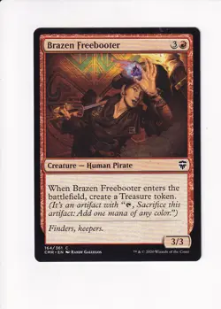 2020 MAGIC THE GATHERING MTG COMMANDER LEGENDS BRAZEN FREEBOOTER (#2) (X) - Image 1