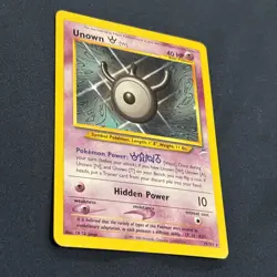 Unown [W] 29/105 Neo Destiny Pokemon TCG Card RARE - Image 2