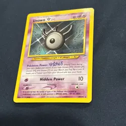 Unown [W] 29/105 Neo Destiny Pokemon TCG Card RARE - Image 3