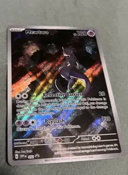 Pokemon Card TCG - Mewtwo SVP 052 Black Star Promo Scarlet & Violet 151 Promo - Image 1