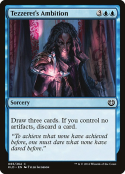LP Tezzeret's Ambition (065) Kaladesh KLD MTG Magic - Image 1