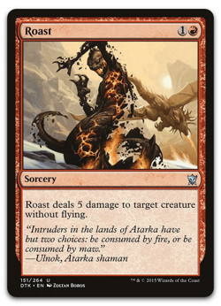 Roast #151 (LP) Dragons of Tarkir DTK Magic MTG - Image 1