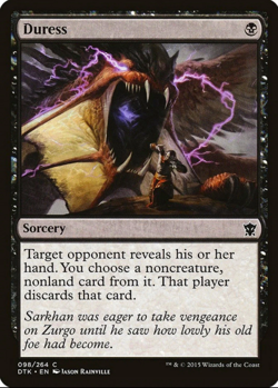 LP Duress DTK 098 MTG Magic the Gathering - Image 1