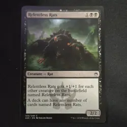 1x NM Relentless Rats Masters 25 - Image 1