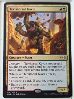 Territorial Kavu - Modern Horizons 2 - Magic the Gathering MTG Nice! - Image 1