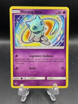 Shining Mew 40/73 Rare Shining Shining Legends Pokemon LP+ - Image 1