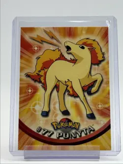 PONYTA 1999 TOPPS POKEMON TV ANIMATION SERIES 2 BLUE LOGO 77 Q0899 - Image 1