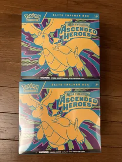 2x Pokemon TCG - Ascended Heroes - Elite Trainer Box (ETB) - Brand New Sealed - Image 1