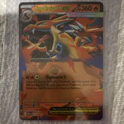 Pokemon Mega Charizard Y EX Mega Evolution MEP 030 360 HP Explosion Y Attack - Image 1