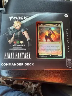 MTG FF Magic The Gathering Final Fantasy VII Commander Deck Cloud Limit Break - Image 1