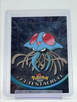 TENTACRUEL 1999 TOPPS CHROME POKEMON TV SERIES 1 BLUE LOGO 73 Q0899 - Image 1