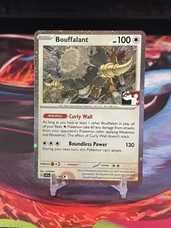 Bouffalant (Cosmos Holo) Prize Pack Series 119/142 Pokemon Card NM - Image 1