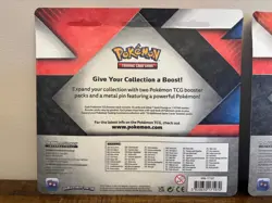 2x - Pokemon TCG: Battle Style + Fusion Strike 2 Booster Pack Blister w/ Pins - Image 4