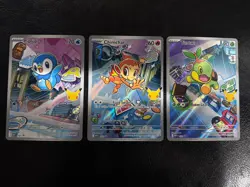 Pokemon 2026 First Partner Illustration Collection Series 1 IR Promos Set 40-42 - Image 1
