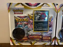 Pokemon TCG: Lost Origin Sword & Shield 3-Pack Blister Set - New/Sealed - Image 2