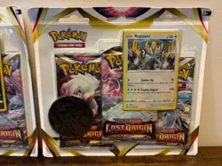 Pokemon TCG: Lost Origin Sword & Shield 3-Pack Blister Set - New/Sealed - Image 3