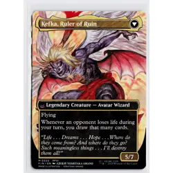 MTG Kefka, Court Mage//Kefka, Ruler of Ruin Final Fantasy Borderless Mythic - Image 2