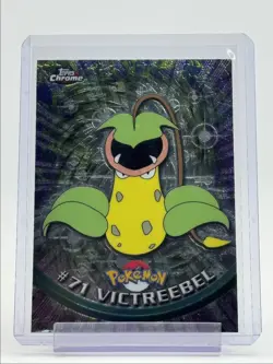 VICTREEBEL 1999 TOPPS CHROME POKEMON TV SERIES 1 BLUE LOGO 71 Q0899 - Image 1