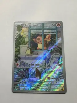 Pokemon Obsidian Flames Charmander SVP 044 Promo Pokemon Center Exclusive - Image 1