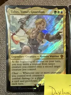 MTG Final Fantasy Tidus Collector’s Edition Counter Blitz Commander Deck Only - Image 1