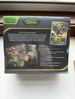 Pokemon TCG Elite Trainer Box Mega Evolution Perfect Order ETB Set SEALED! - Image 2