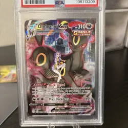 Pokemon TCG Umbreon VMAX TCG TG23/TG30 Trainer Gallery Brilliant Stars PSA 9 - Image 2