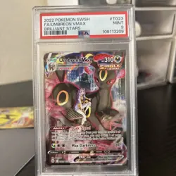 Pokemon TCG Umbreon VMAX TCG TG23/TG30 Trainer Gallery Brilliant Stars PSA 9 - Image 4