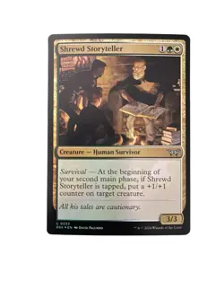 x1 Shrewd Storyteller DSK Duskmourn MTG 232 FOIL UNCOMMON M/LP 1x - Image 1