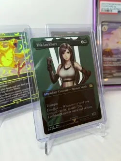 Tifa Lockhart (Borderless 536) (Surge Foil) - NM - MTG - FIN - Image 2