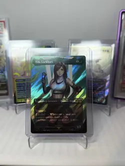 Tifa Lockhart (Borderless 536) (Surge Foil) - NM - MTG - FIN - Image 5