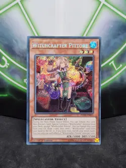 Yugioh Witchcrafter Pittore INCH-EN015 Secret Rare 1st Edition NM - Image 1