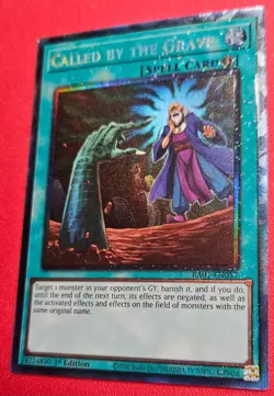 1x Yu-Gi-Oh! Called By The Grave - RA01-EN057 - PCR - 1st Ed - NM - Image 1