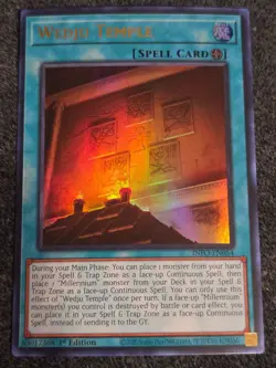 Yugioh: Wedju Temple - INFO-EN054 - Ultra Rare - 1st Edition - NM - Image 1