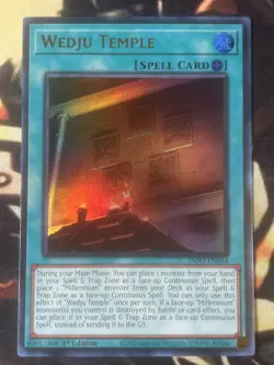 Yugioh: Wedju Temple - INFO-EN054 - Ultra Rare - 1st Edition - NM - Image 1