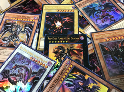 YUGIOH! PREMIUM RED-EYES BLACK DRAGONS COLLECTION LOT! ALL HOLO *Hot* + Bonus!! - Image 1