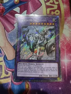 Yu-Gi-Oh Quarter Century Stampede Invoked Mechaba PSR RA04-EN279 NM - Image 1