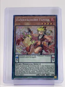 FASOLFACHORD FANCIA 2021 YU-GI-OH! ANCIENT GUARDIANS 1ST EDITION Q4385 - Image 1