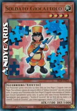 SOLDATO GIOCATTOLO • (Toy Soldier) • Ultra R • BLTR IT021 • 1Ed • Yugioh! - Image 1