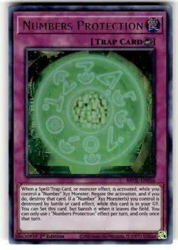 Yugioh! Numbers Protection - BROL-EN056 - Ultra Rare - 1st Edition Near Mint, En - Image 1